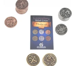 Tout Pour le Jeu 20 Pièces médiévales métal Legendary