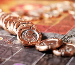 Tout Pour le Jeu 35 pièces métal cuivrées pour jeu L'Antre du Roi de la Montagne