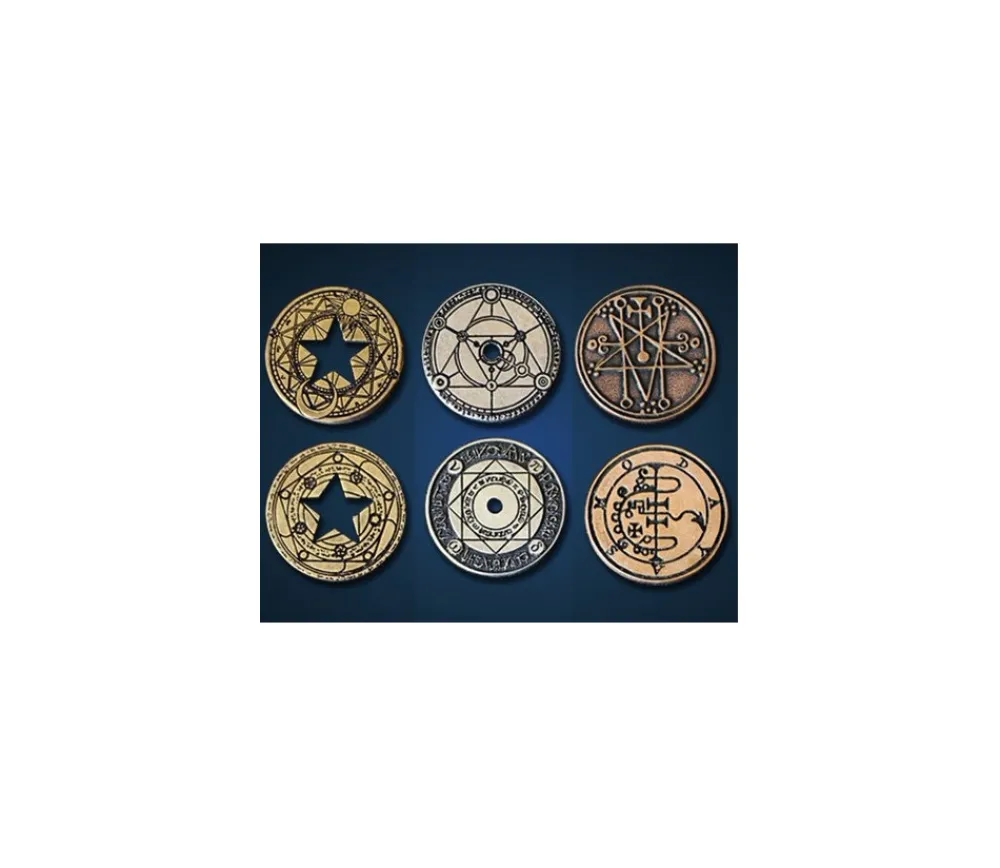 Tout Pour le Jeu 20 Pièces métal Magie Wizard Legendary