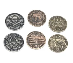Tout Pour le Jeu 20 Pièces romaines métal Roman Legendary