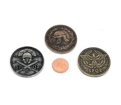 Tout Pour le Jeu 20 Pièces romaines métal Roman Legendary