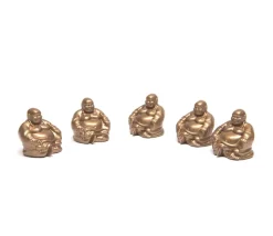 Tout Pour le Jeu 5 Pions bouddha doré 2.5 cm