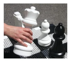 Tout Pour le Jeu 32 pions échecs géants jardin 30 cm de haut