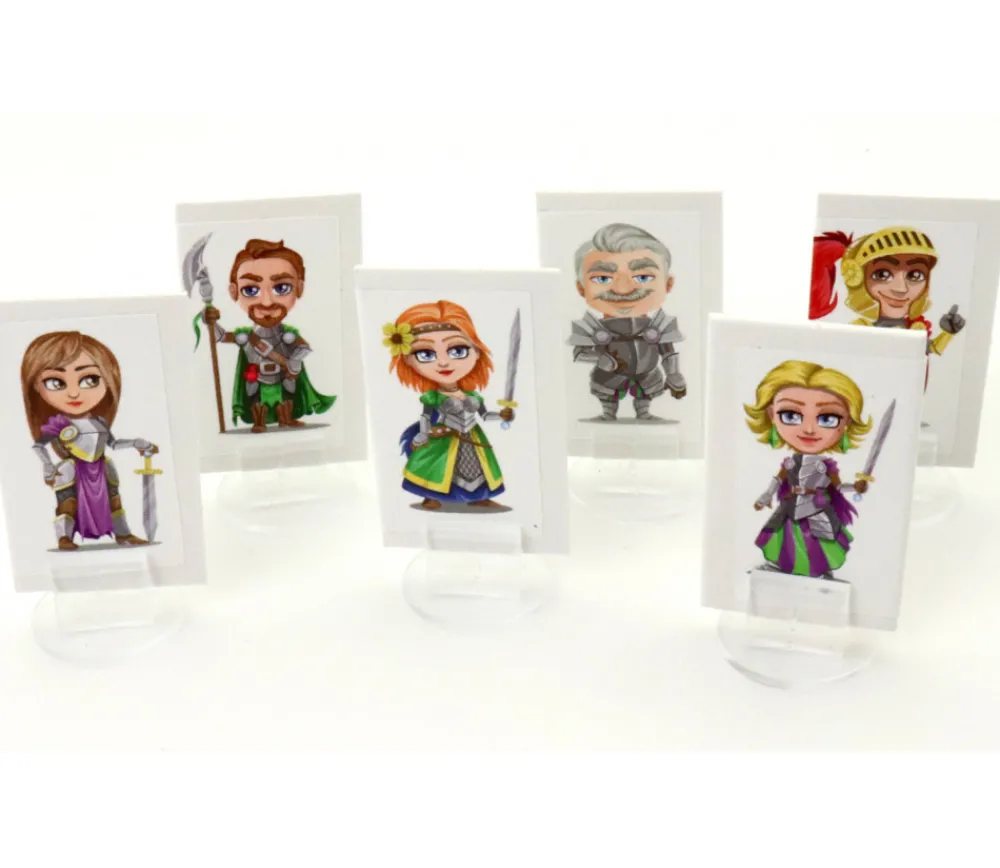 Tout Pour le Jeu 6 pions chevaliers pour vos jeux