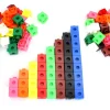 Tout Pour le Jeu 100 pions cubes multicolores 2 cm clips emboîtables 20 x 20 mm clipsables