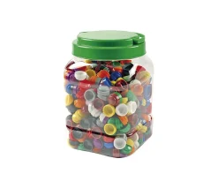 Tout Pour le Jeu 500 Pions empilables de couleur pour jeux 20 x 10 mm