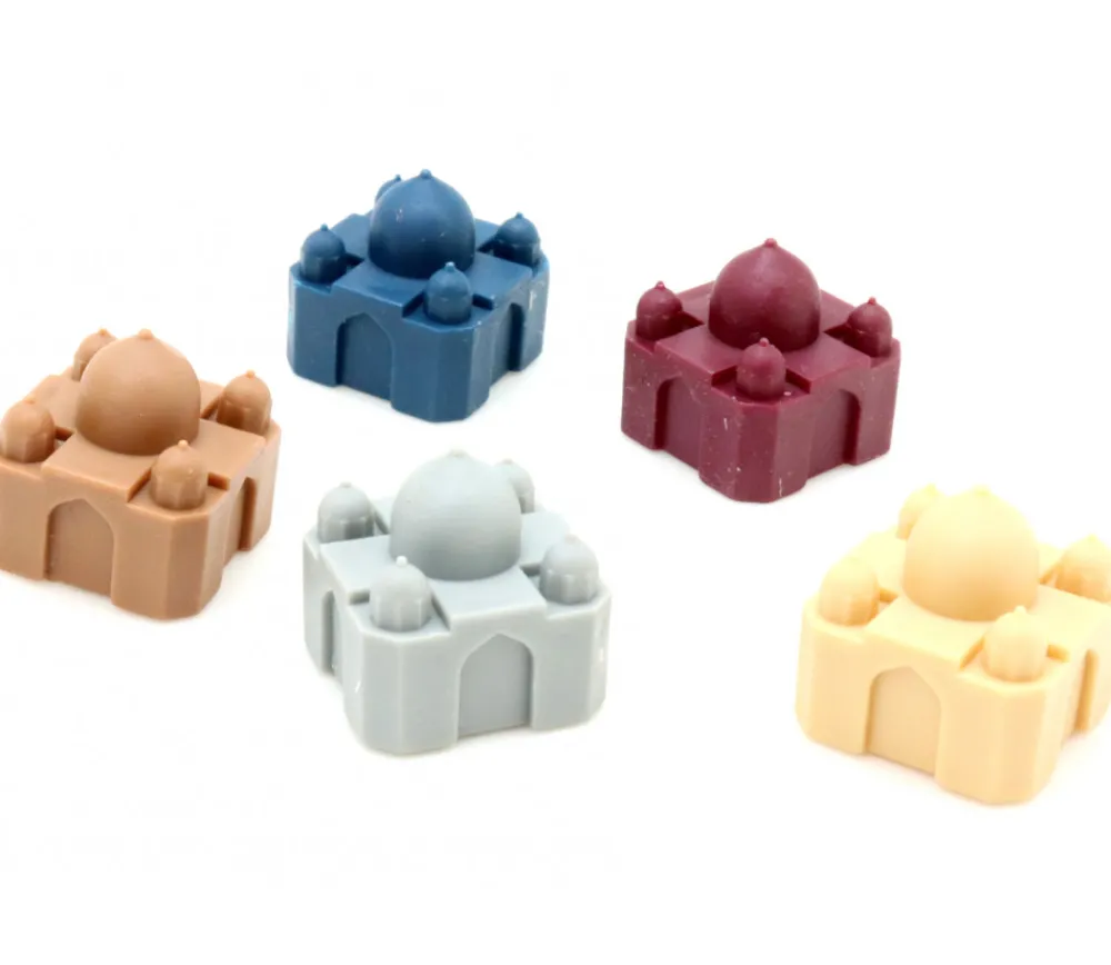 Tout Pour le Jeu 5 Pions palais Taj Mahal 17 x 17 x 18 mm château