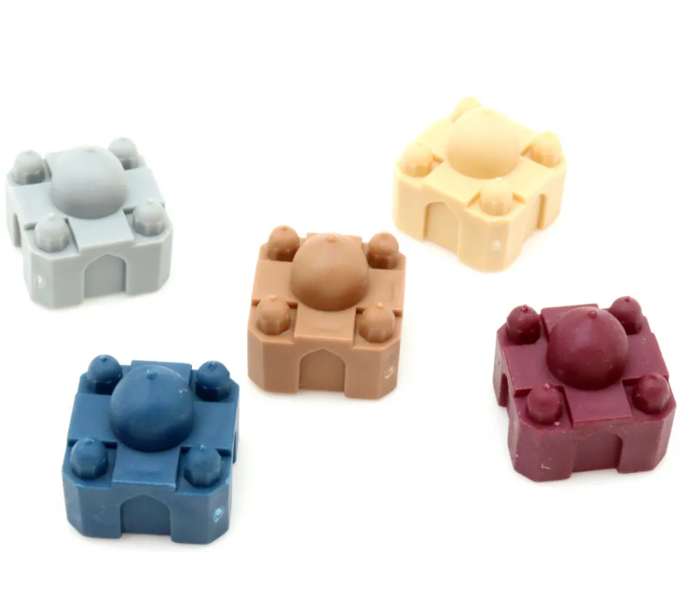 Tout Pour le Jeu 5 Pions palais Taj Mahal 17 x 17 x 18 mm château