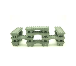Enfant Tout Pour le Jeu 10 Pions pont de Château tour empilables pour jeux 85x28x20 mm