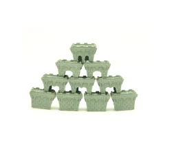 Tout Pour le Jeu 40 Pions tours de Château empilables pour jeux 28x28x20 mm