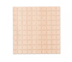 Tout Pour le Jeu 10 plaques 10 x 10 x 1 cm - Barres centaines Base 10 bois naturel