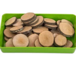 Tout Pour le Jeu 5 plateaux verts Bioplastique barquettes 12 x 18 x 2.5 cm PM