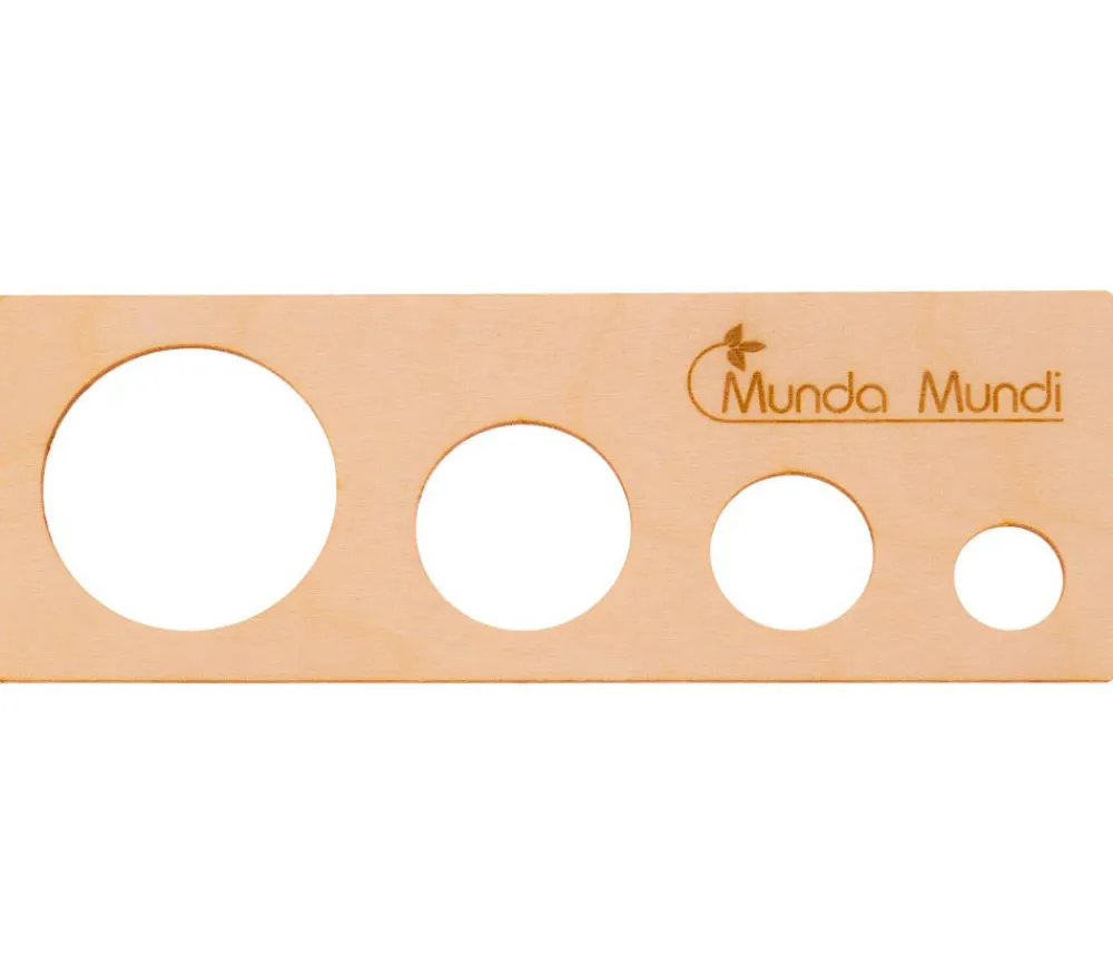 Tout Pour le Jeu 8 pochoirs traçages formes géométriques en bois