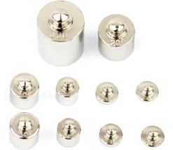 Tout Pour le Jeu 10 Poids empilables métal 1 g à 50 g pour balance