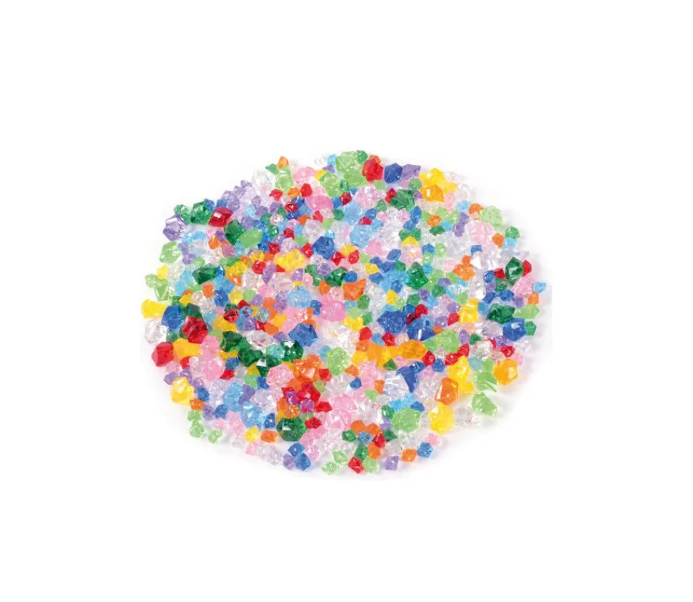 Tout Pour le Jeu 500 pépites colorées imitation pierres précieuses gemmes