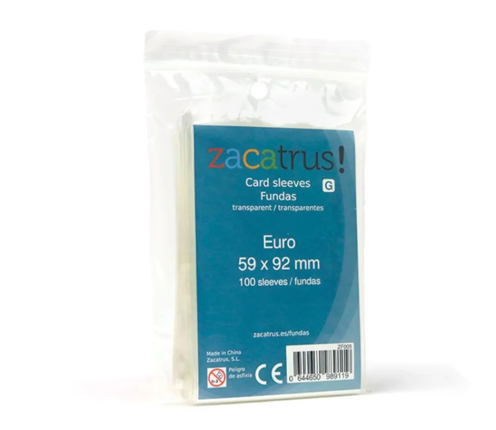 Tout Pour le Jeu 55 protèges cartes 59 x 92 mm pochette sleeves - Euro