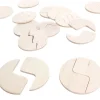 Tout Pour le Jeu 24 Puzzles bois de 2 demi-formes à assembler
