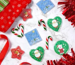 Tout Pour le Jeu 48 puzzles de labyrinthe décor Noël enfant