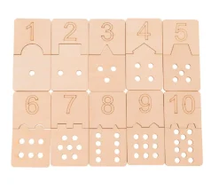 Tout Pour le Jeu 10 Puzzles des chiffres - 2 pièces à assembler
