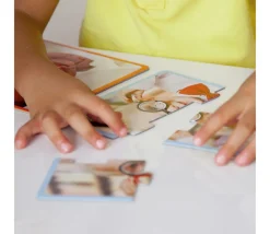 Enfant Tout Pour le Jeu 12 Puzzles Les enfants heureux du monde - 3, 4 et 6 pièces