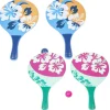 Enfant Tout Pour le Jeu 2 raquettes de plage en bois Beachball + 1 balle