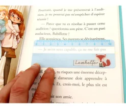 Tout Pour le Jeu 6 Règles d'aide à la lecture renard 11 x 4 cm