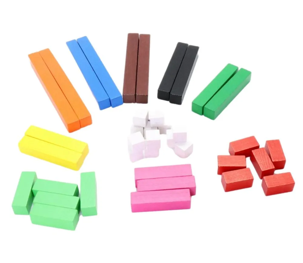 Tout Pour le Jeu 40 réglettes Cuisenaire méthode "Chaque Jour Compte !" Hatier