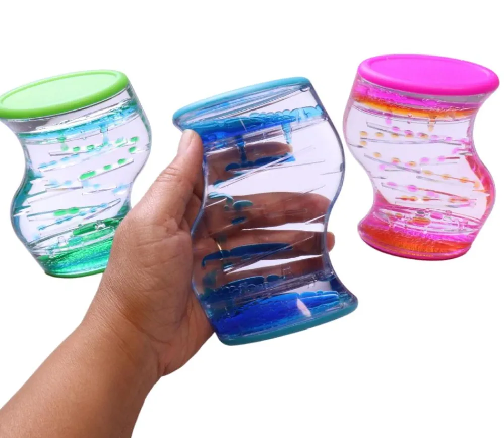 Tout Pour le Jeu 3 sabliers sensoriels zigzag