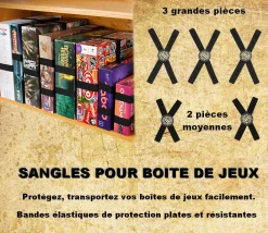Tout Pour le Jeu 5 Sangles pour vos boites de jeux - ENHANCE