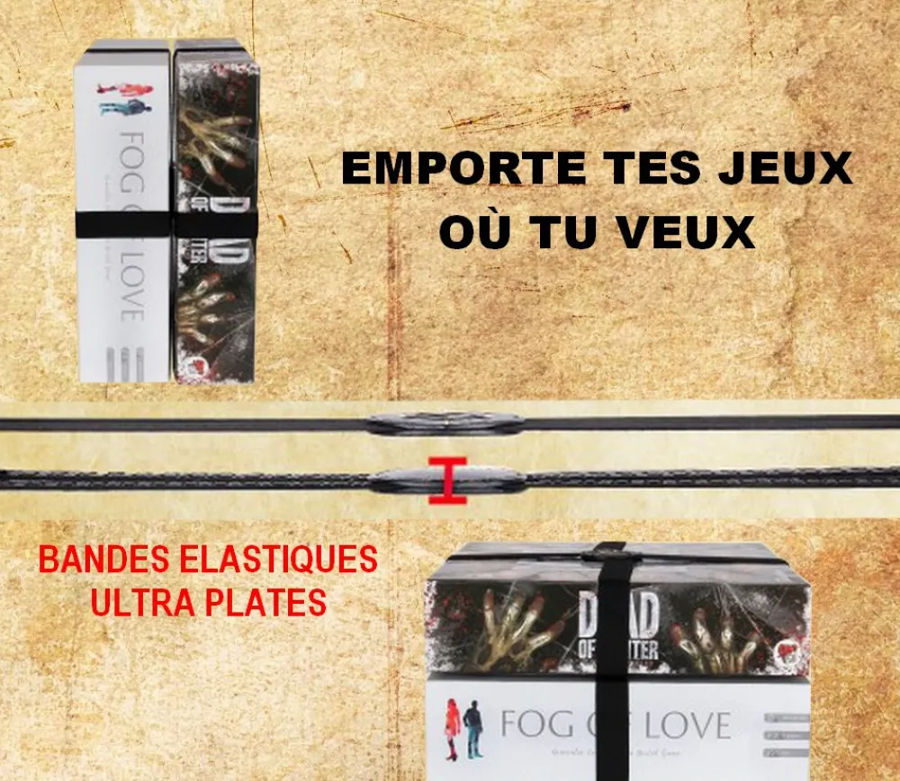 Tout Pour le Jeu 5 Sangles pour vos boites de jeux - ENHANCE