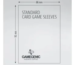 Tout Pour le Jeu 50 sleeves 66 x 91 mm pour cartes 64 x 89 mm standard pochette protège cartes transparentes