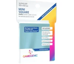 Tout Pour le Jeu 50 sleeves 53 x 53 mm pour cartes de 51 x 51 mm mini square pochette sleeves