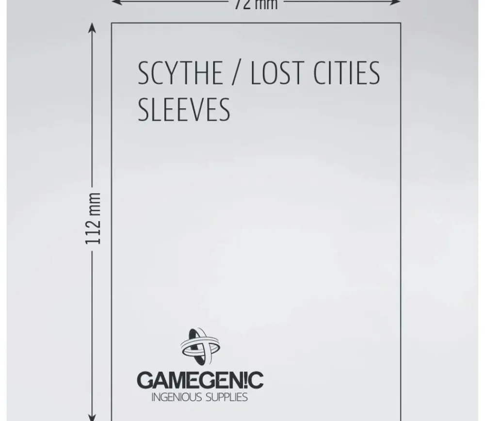 Tout Pour le Jeu 60 sleeves pour cartes 70 x 110 mm Scythe et Lost Cities pochette sleeves