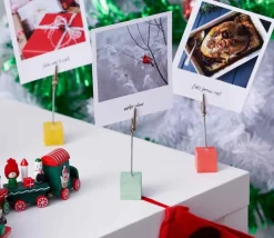 Tout Pour le Jeu 18 Supports cubes avec clip - porte cartes et photos