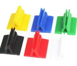 Tout Pour le Jeu 6 Supports de pions multicolores avec clips - socles