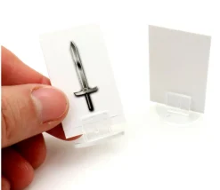 Tout Pour le Jeu 10 supports transparents socle pour pions ou cartes de jeu (nouveau modèle)
