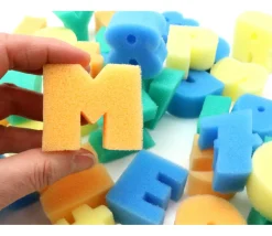 Tout Pour le Jeu 26 tampons lettres alphabet en éponge 4/5 cm