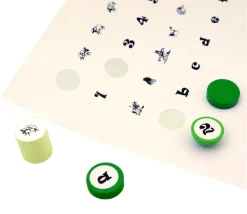 Tout Pour le Jeu 216 étiquettes 12 mm rondes autocollantes blanches pastille