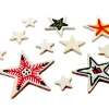 Tout Pour le Jeu 11 étoiles bois plates différentes tailles de 2.3 cm à 7.5 cm neutres