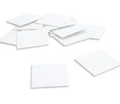 Tout Pour le Jeu 15 Tuiles carré 50x50 mm jetons blancs rigides