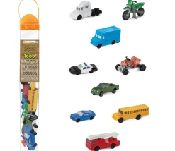 Tout Pour le Jeu 9 véhicules figurines de jeux "sur la route"