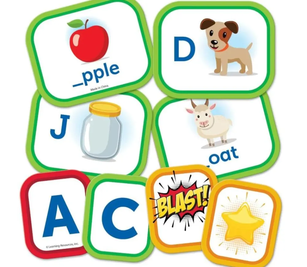 Tout Pour le Jeu Alphablasters : Canon des lettres