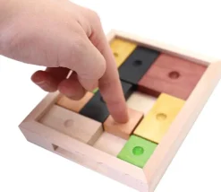 Tout Pour le Jeu Ane rouge en bois - jeu casse tête