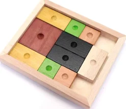 Tout Pour le Jeu Ane rouge en bois - jeu casse tête