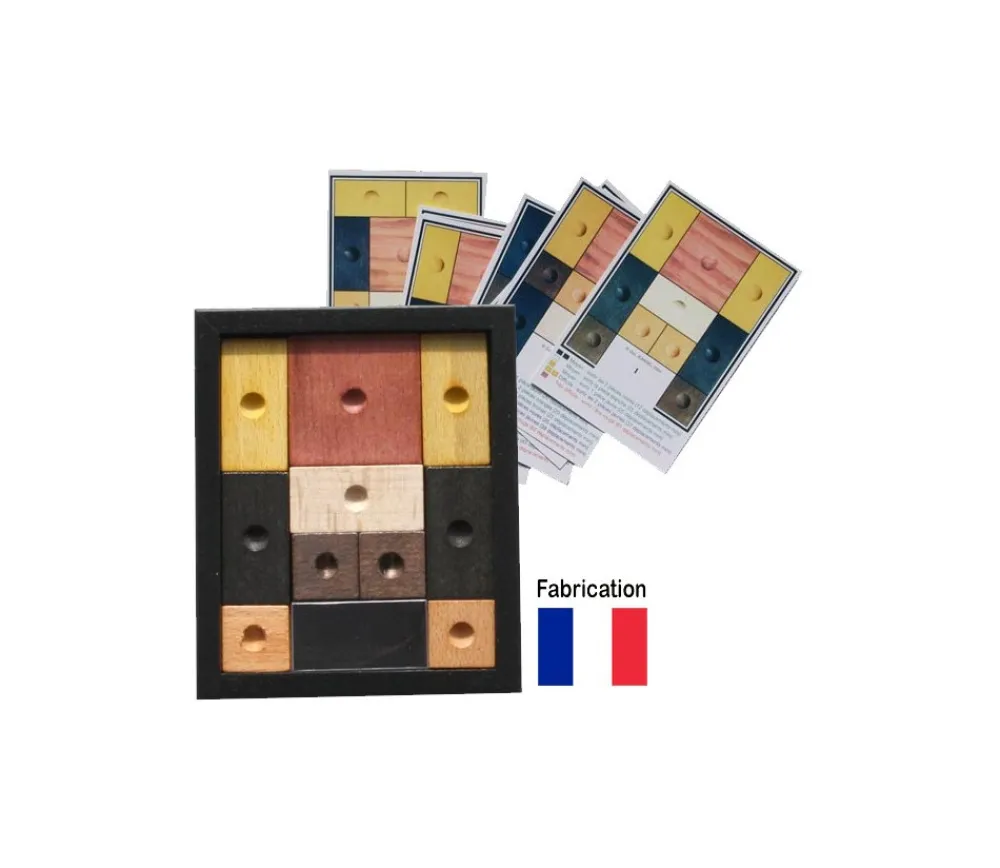 Tout Pour le Jeu Ane rouge en bois - jeu casse tête
