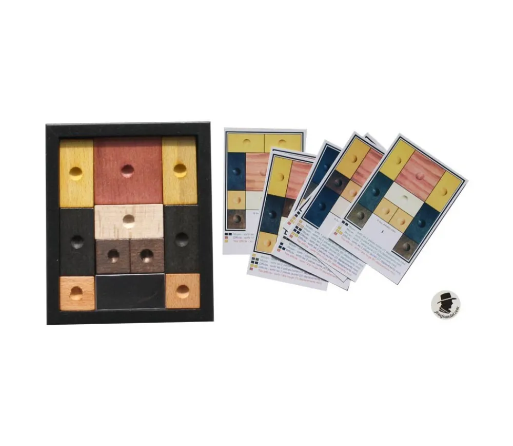 Tout Pour le Jeu Ane rouge en bois - jeu casse tête
