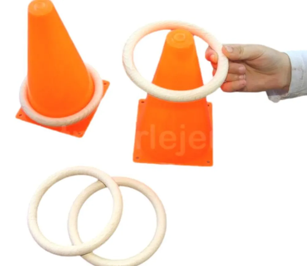Tout Pour le Jeu Anneau en bois 11.5 cm pour jeux de lancer et d'adresse