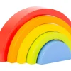 Tout Pour le Jeu Arc-en-ciel multicolore en bois - 5 pièces