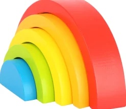 Tout Pour le Jeu Arc-en-ciel multicolore en bois - 5 pièces