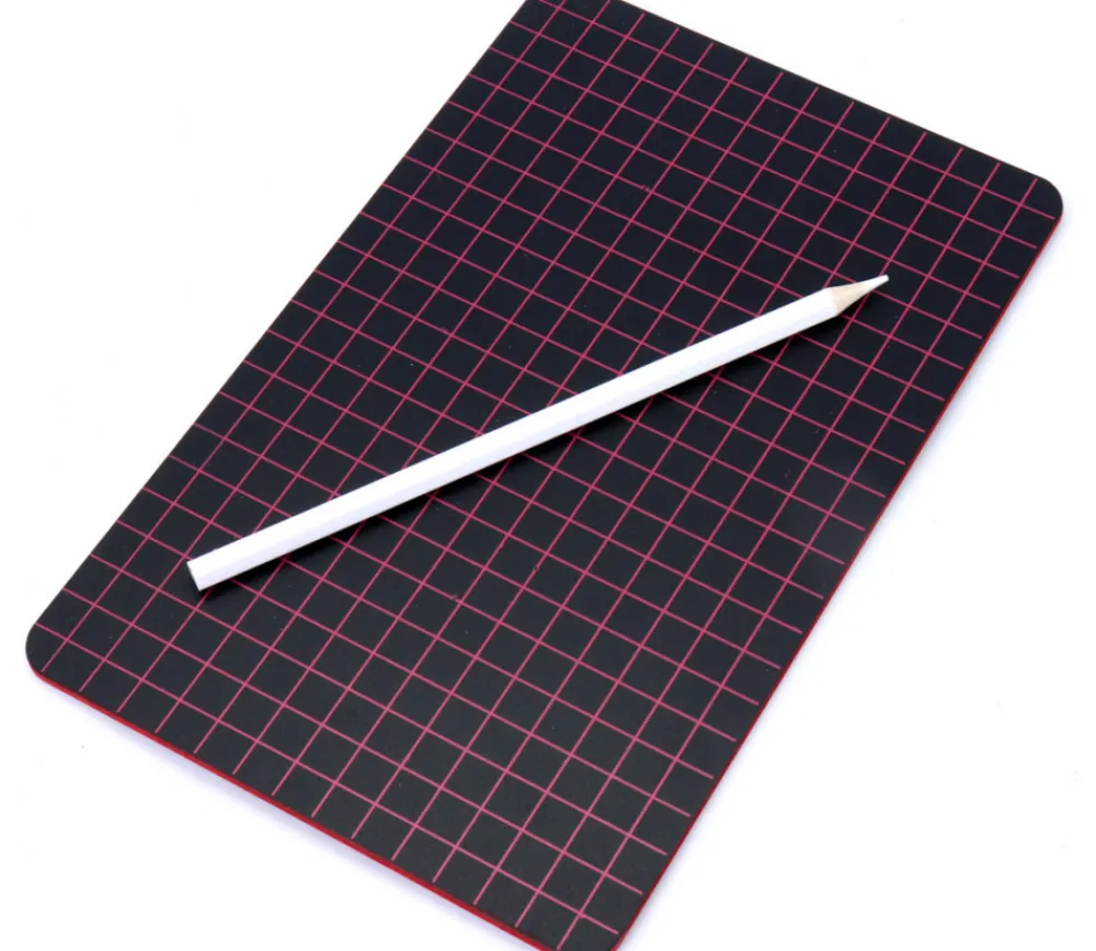 Tout Pour le Jeu Ardoise noire recto neutre et verso grille 23 x 15 cm